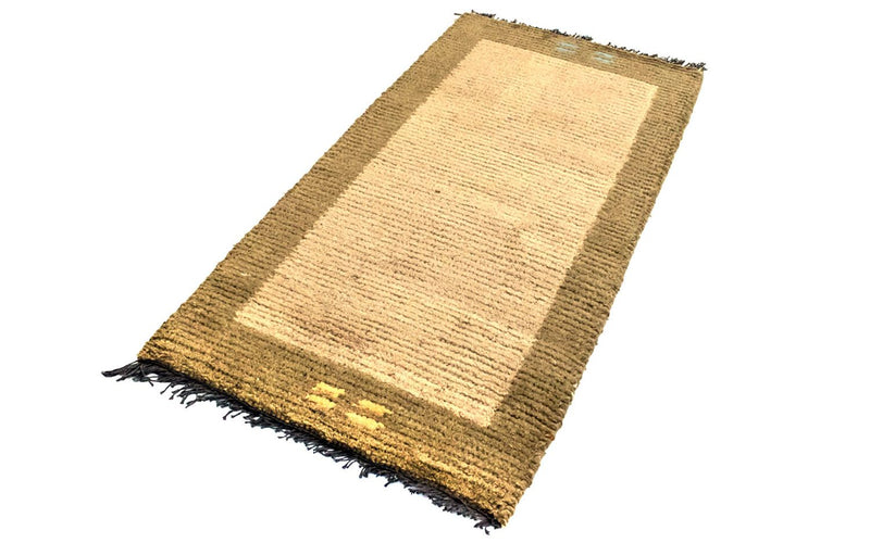 Nepal tapijt - 140 x 70 cm - beige