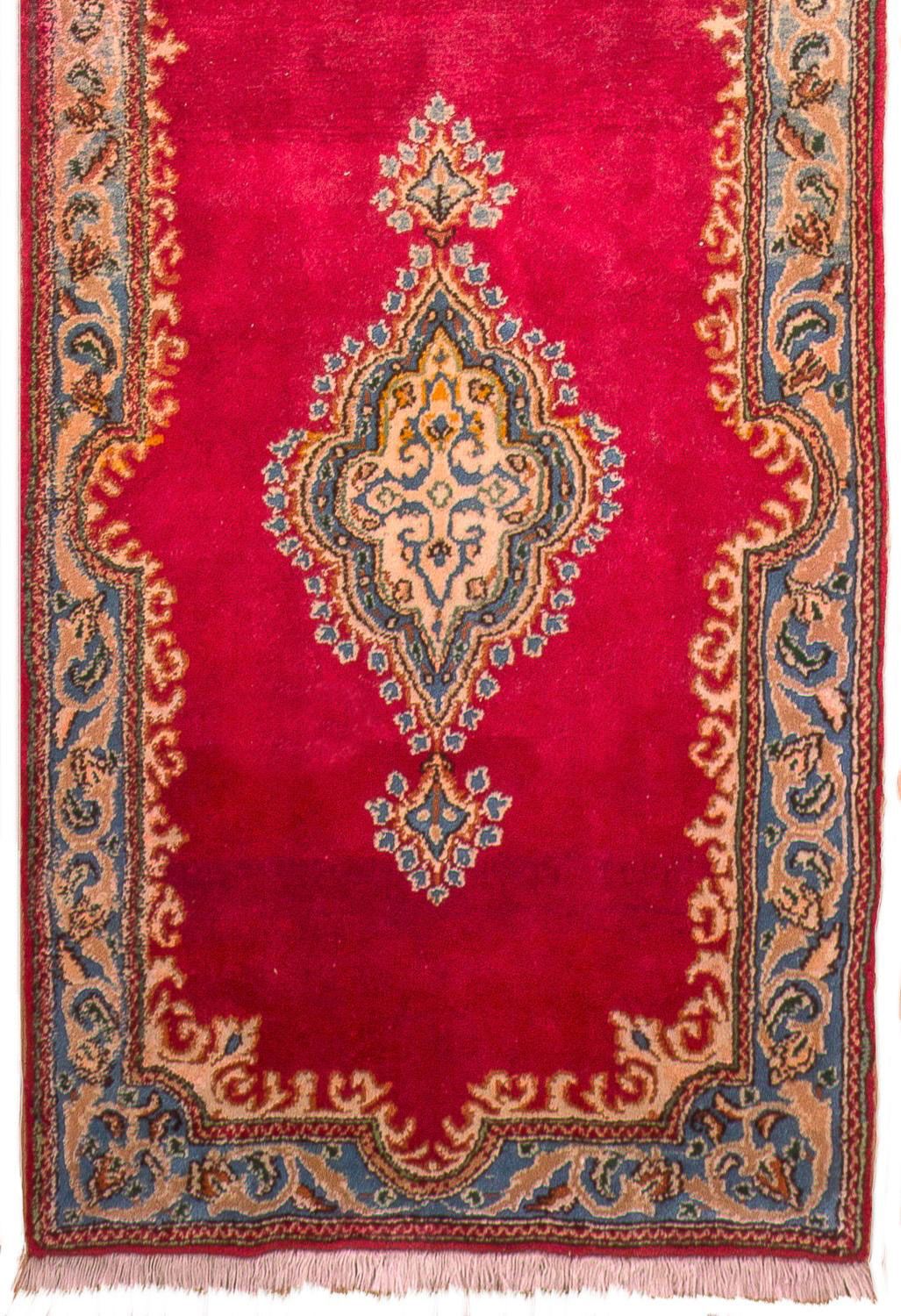 Loper Perzisch tapijt - Klassiek - 308 x 77 cm - rood