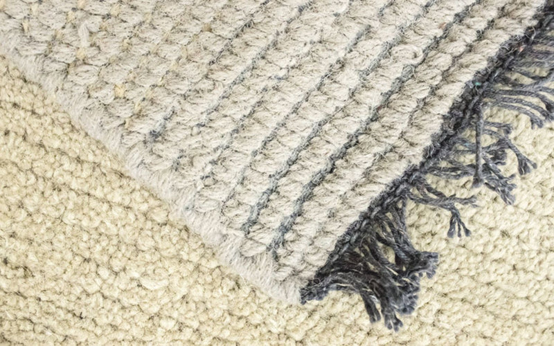 Nepal tapijt - 140 x 70 cm - beige