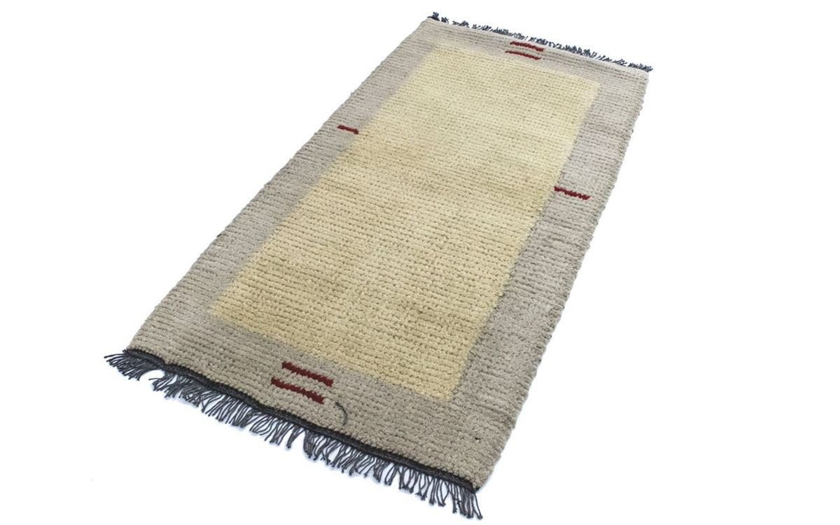 Nepal tapijt - 140 x 70 cm - beige
