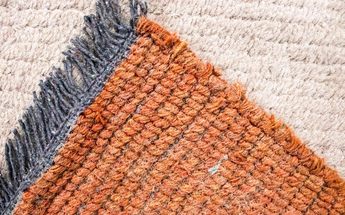 Nepal tapijt - 140 x 70 cm - beige