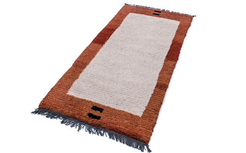 Nepal tapijt - 140 x 70 cm - beige