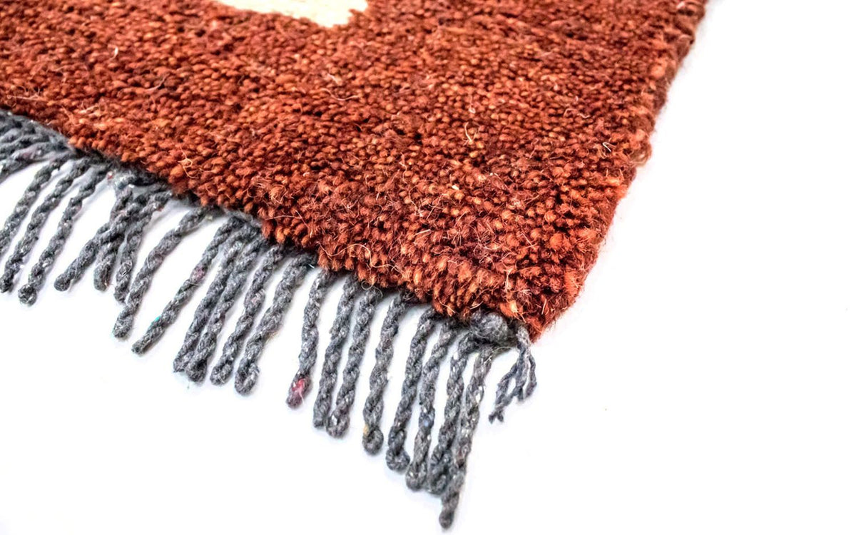 Nepal tapijt - 140 x 70 cm - beige