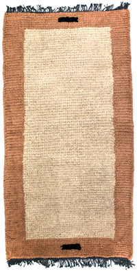 Nepal tapijt - 140 x 70 cm - beige