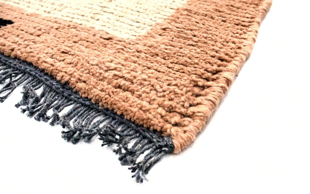 Nepal tapijt - 140 x 70 cm - beige