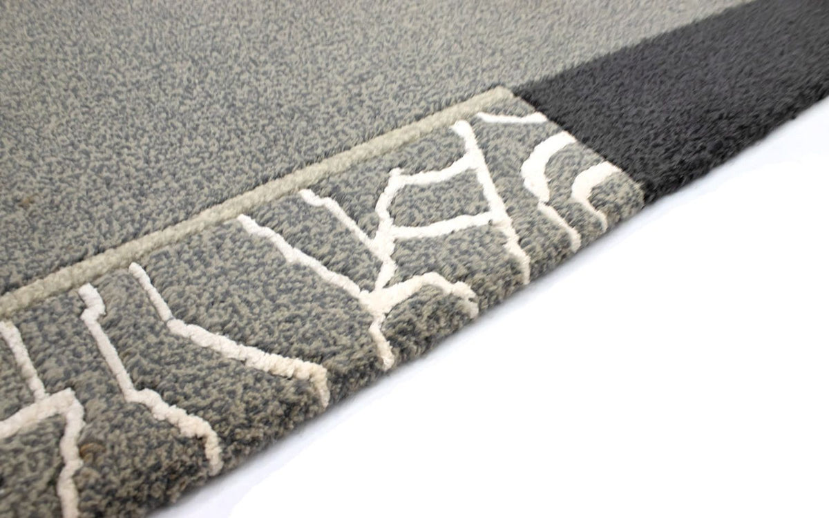 Nepal tapijt - 140 x 70 cm - grijs