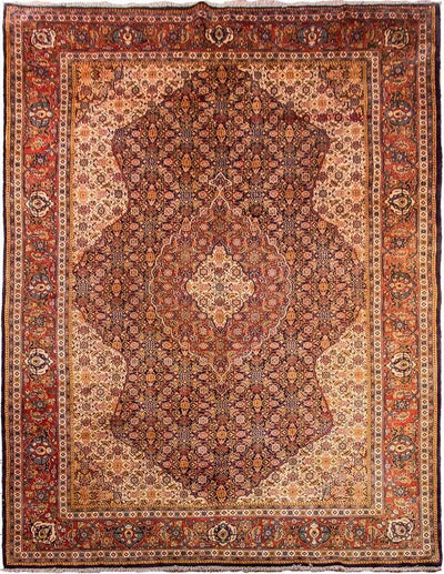 Sarouk Tapijt 210x337cm - Perzisch tapijt - donkerblauw