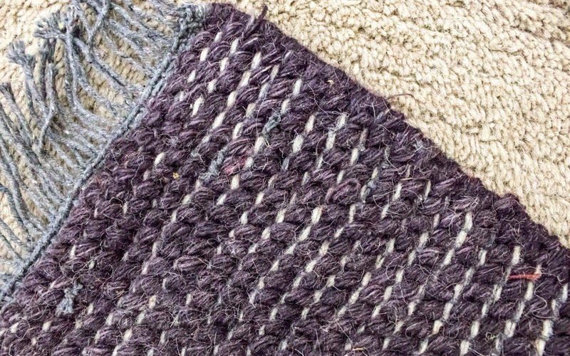 Nepal tapijt - 140 x 70 cm - beige