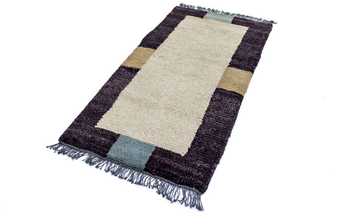 Nepal tapijt - 140 x 70 cm - beige