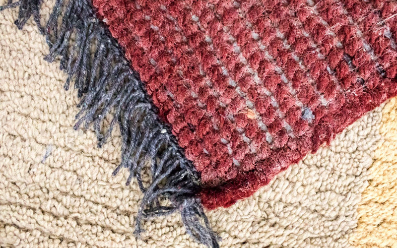 Nepal tapijt - 140 x 70 cm - beige