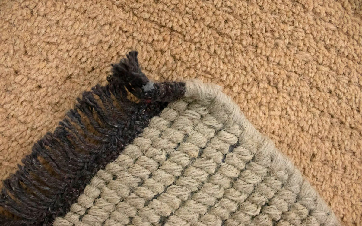 Nepal tapijt - 140 x 70 cm - lichtbruin