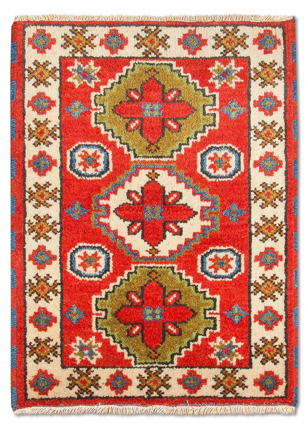Oosters Tapijt - 92 x 65 cm - rood