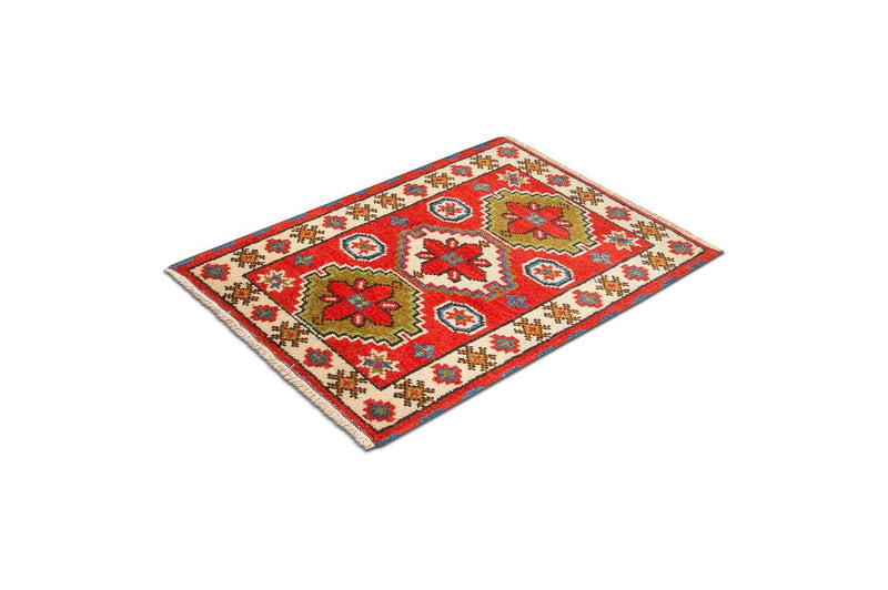 Oosters Tapijt - 92 x 65 cm - rood