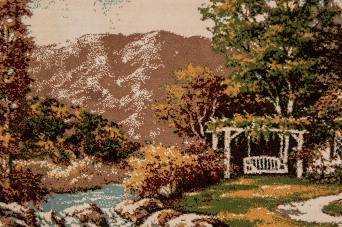 Bild-Teppich 85 x 60 cm Fußmatte