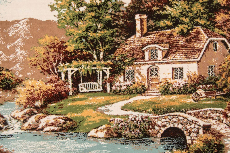 Bild-Teppich 85 x 60 cm Fußmatte