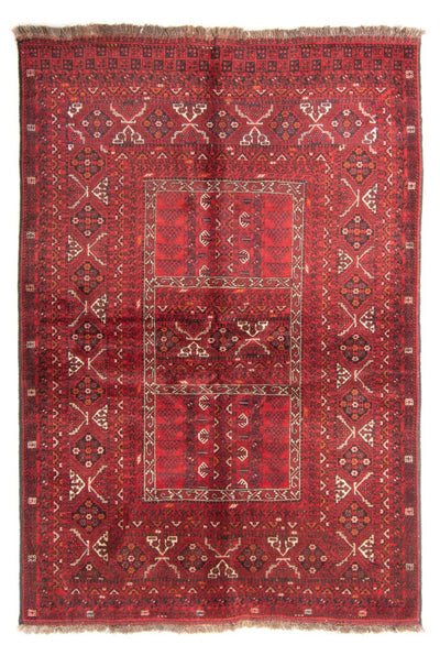 Turkaman tapijt 160x234cm - Perzisch tapijt - rood