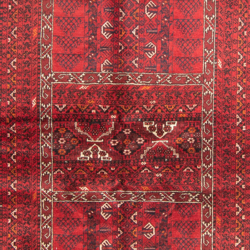 Turkaman tapijt - 234 x 160 cm - rood