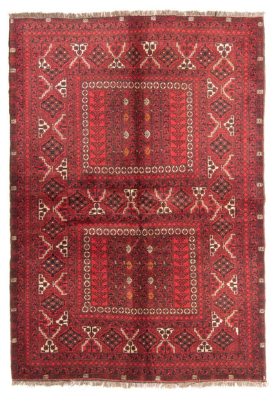 Turkaman tapijt 164x238cm - Perzisch tapijt - rood