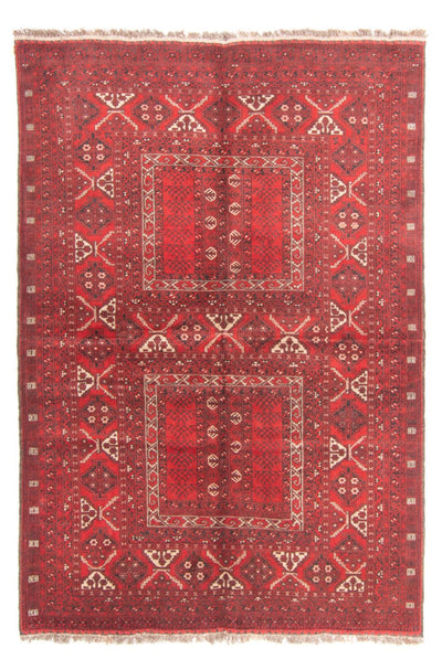 Turkaman tapijt 159x236cm - Perzisch tapijt - rood