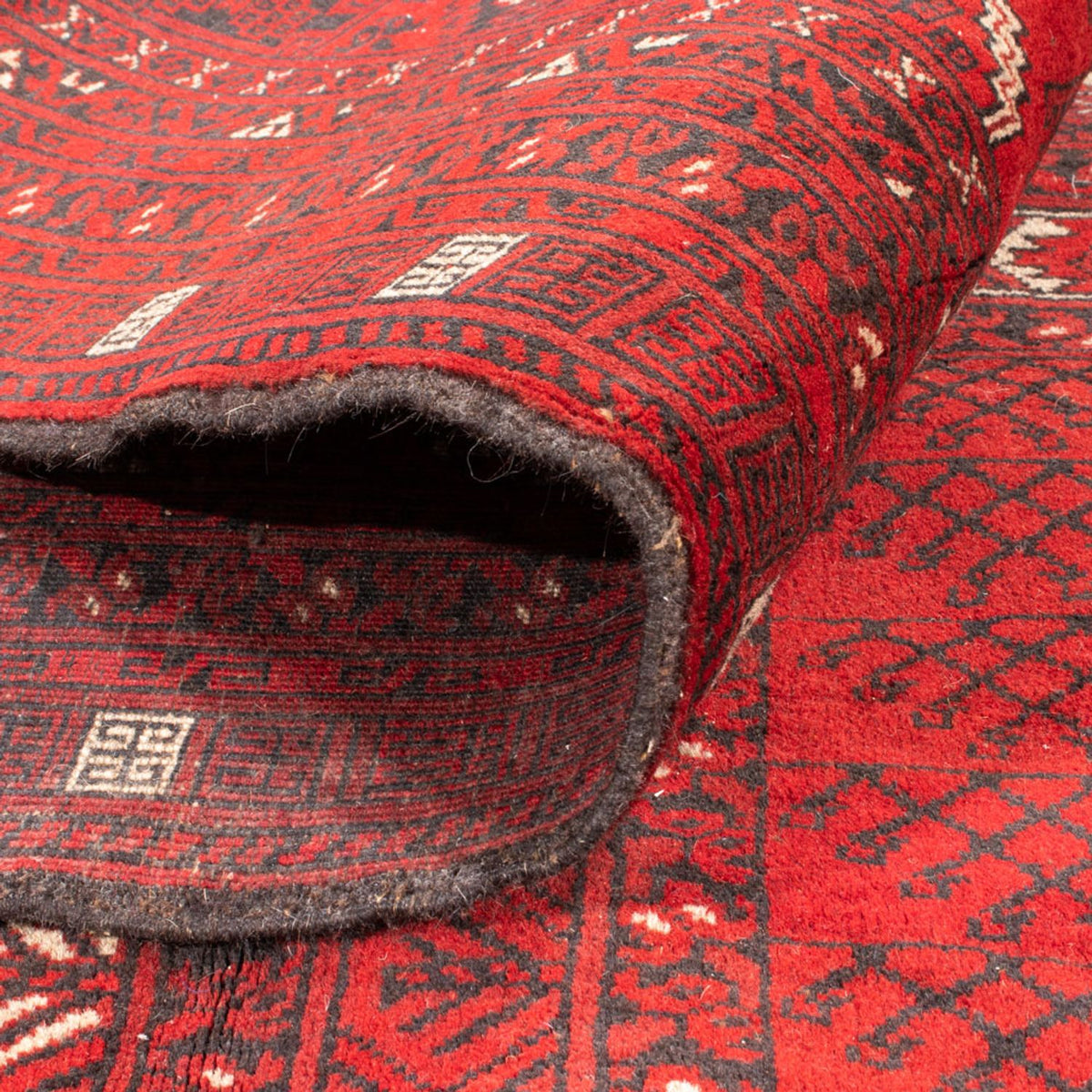 Turkaman tapijt - 236 x 159 cm - rood