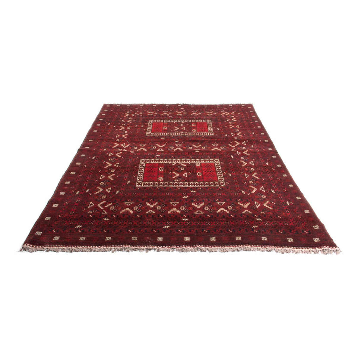 Turkaman tapijt - 236 x 162 cm - rood
