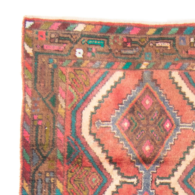 Loper Perzisch Tapijt - Nomadisch - 302 x 77 cm - rood