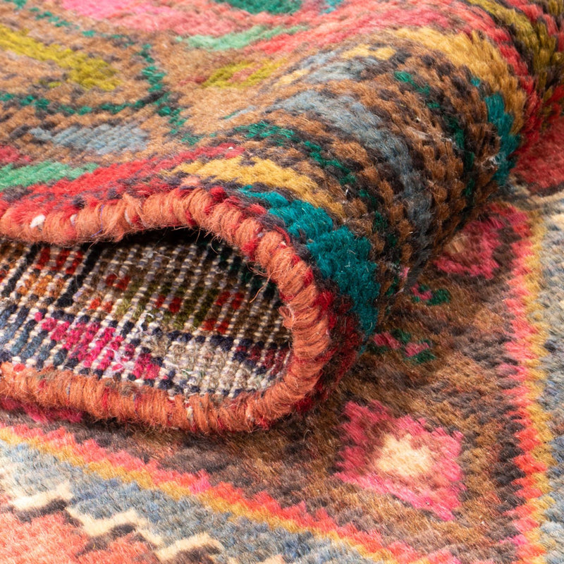 Loper Perzisch Tapijt - Nomadisch - 302 x 77 cm - rood