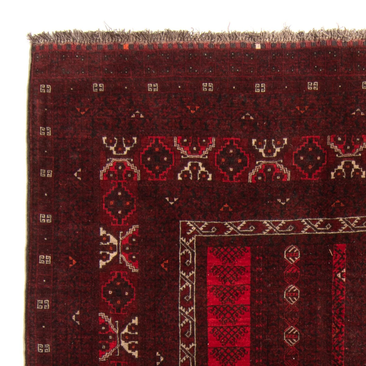 Turkaman tapijt - 224 x 158 cm - rood