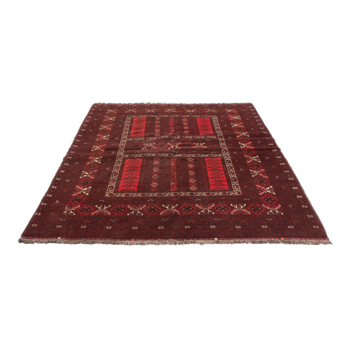 Turkaman tapijt - 224 x 158 cm - rood