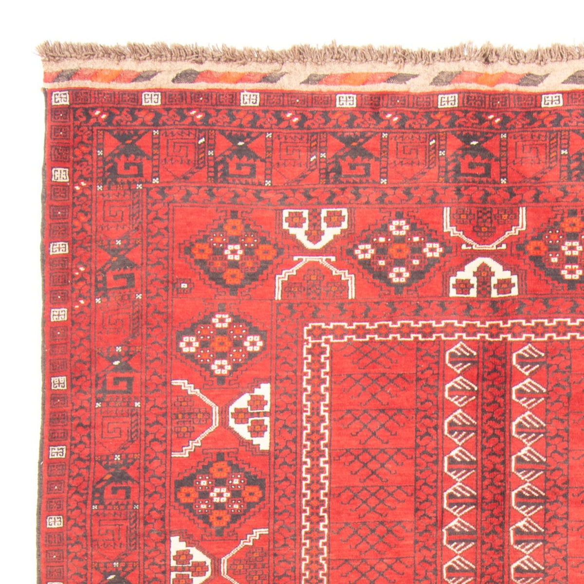 Turkaman tapijt - 237 x 158 cm - rood