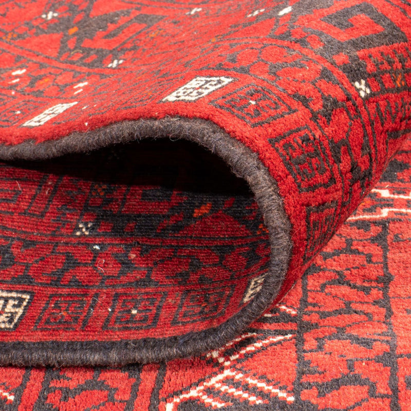 Turkaman tapijt - 237 x 158 cm - rood