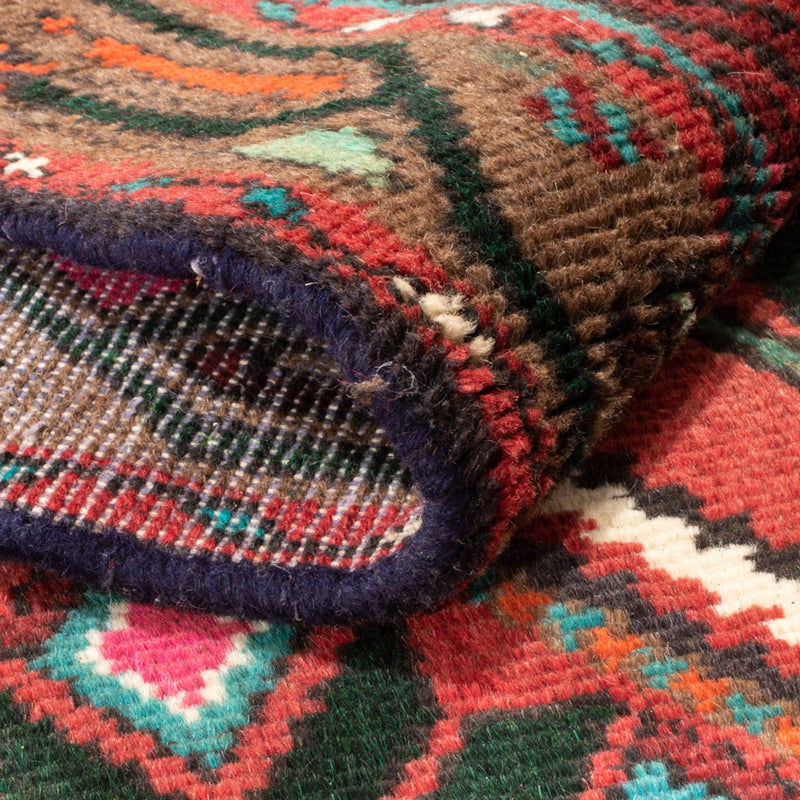 Loper Perzisch Tapijt - Nomadisch - 307 x 78 cm - rood