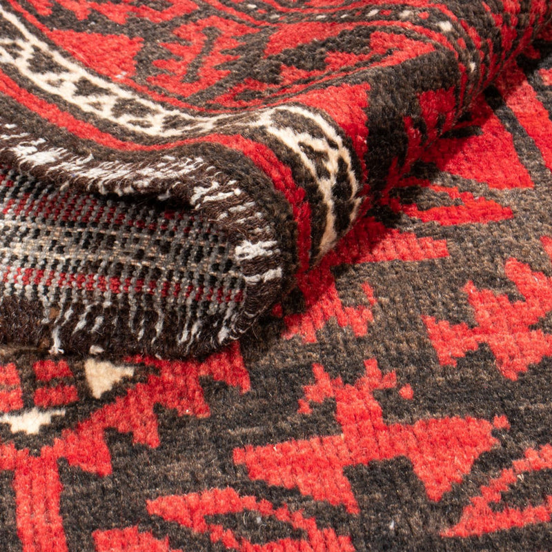 Loper Baluch tapijt - 210 x 110 cm - rood