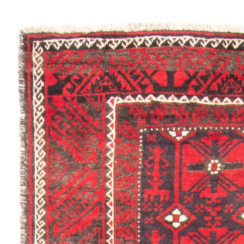 Loper Baluch tapijt - 205 x 112 cm - rood