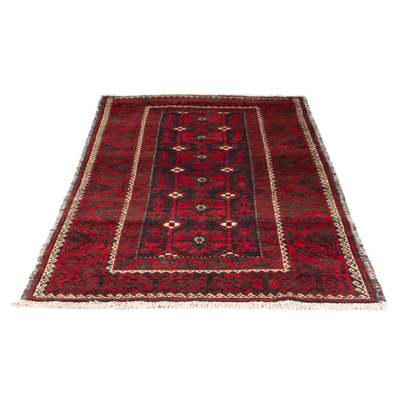 Loper Baluch tapijt - 205 x 112 cm - rood