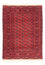 Turkaman tapijt - 168 x 124 cm - rood