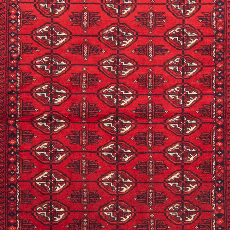Loper Turkaman tapijt - 172 x 80 cm - rood