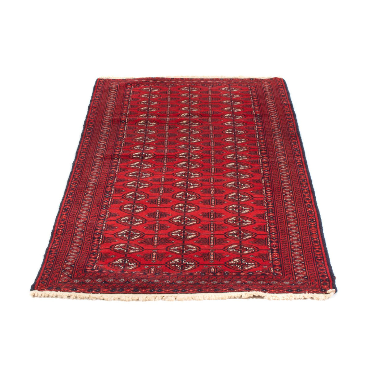 Loper Turkaman tapijt - 172 x 80 cm - rood