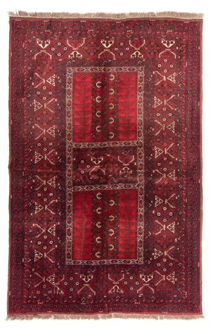 Turkaman tapijt - 237 x 158 cm - rood