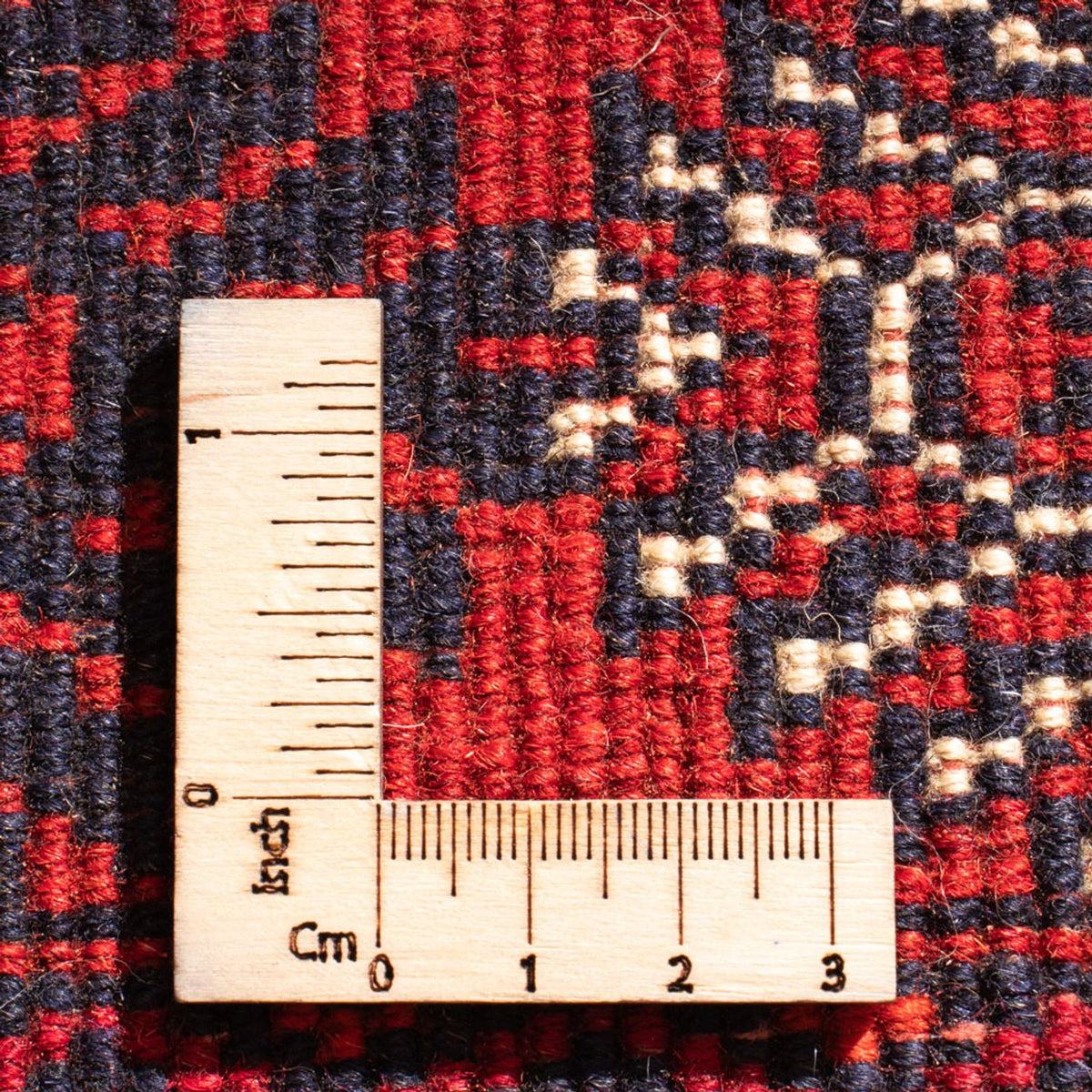 Loper Turkaman tapijt - 194 x 74 cm - rood