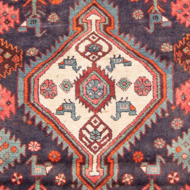 Loper Perzisch Tapijt - Nomadisch - 225 x 112 cm - donkerblauw