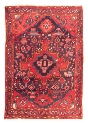 Perzisch Tapijt - Nomadisch - 196 x 134 cm - donkerblauw