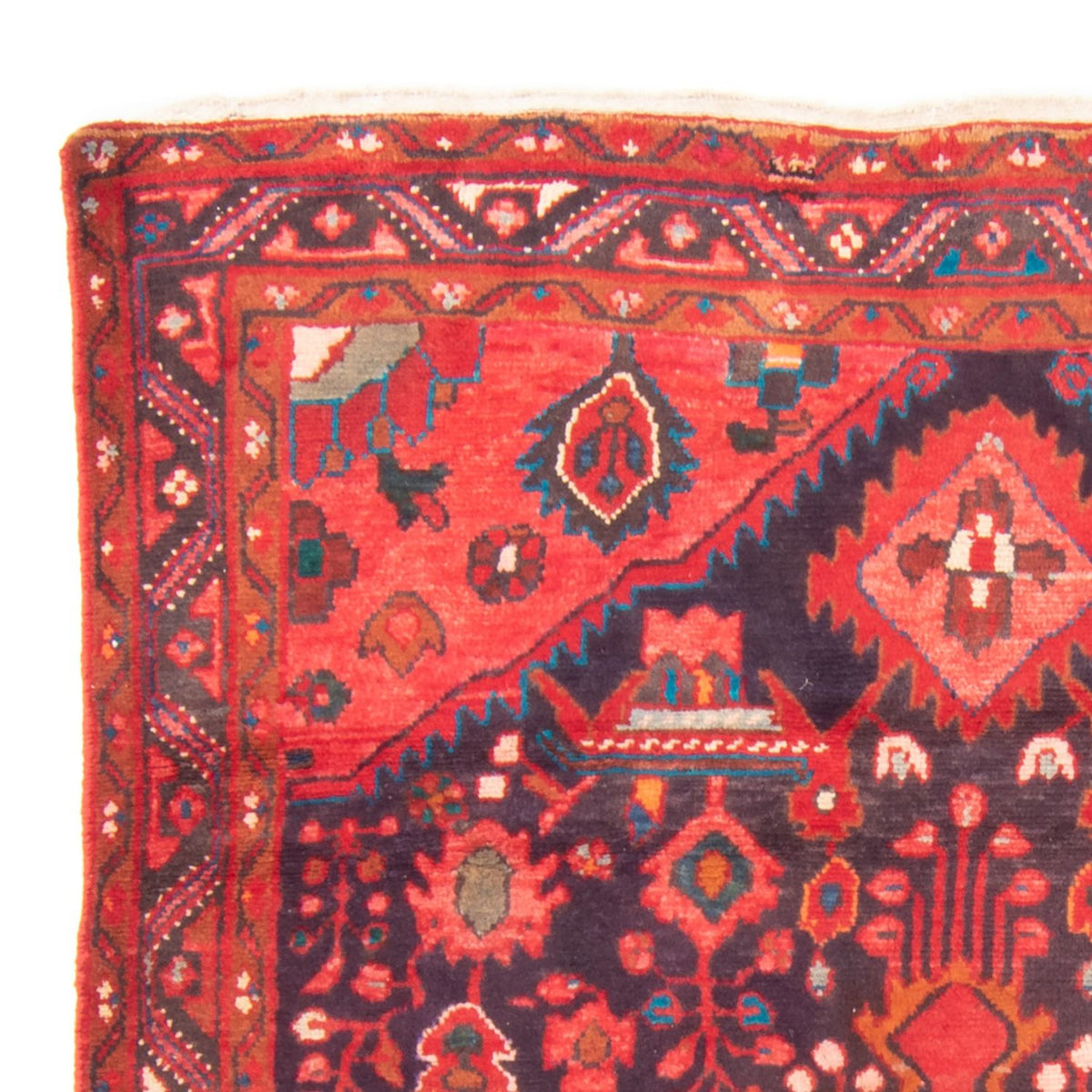 Perzisch Tapijt - Nomadisch - 196 x 134 cm - donkerblauw