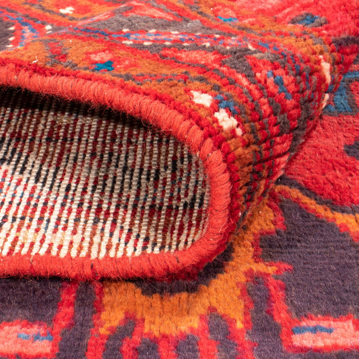 Perzisch Tapijt - Nomadisch - 196 x 134 cm - donkerblauw