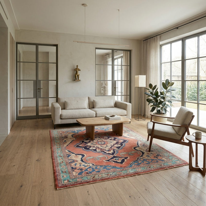 Sarouk Tapijt 234x140cm - Perzisch tapijt