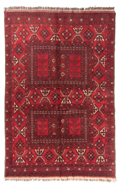 Turkaman tapijt 158x228cm - Perzisch tapijt - rood