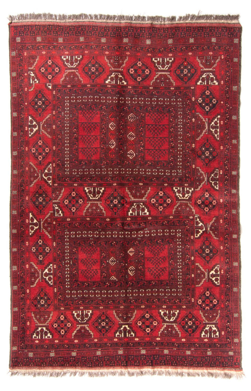 Turkaman tapijt - 228 x 158 cm - rood