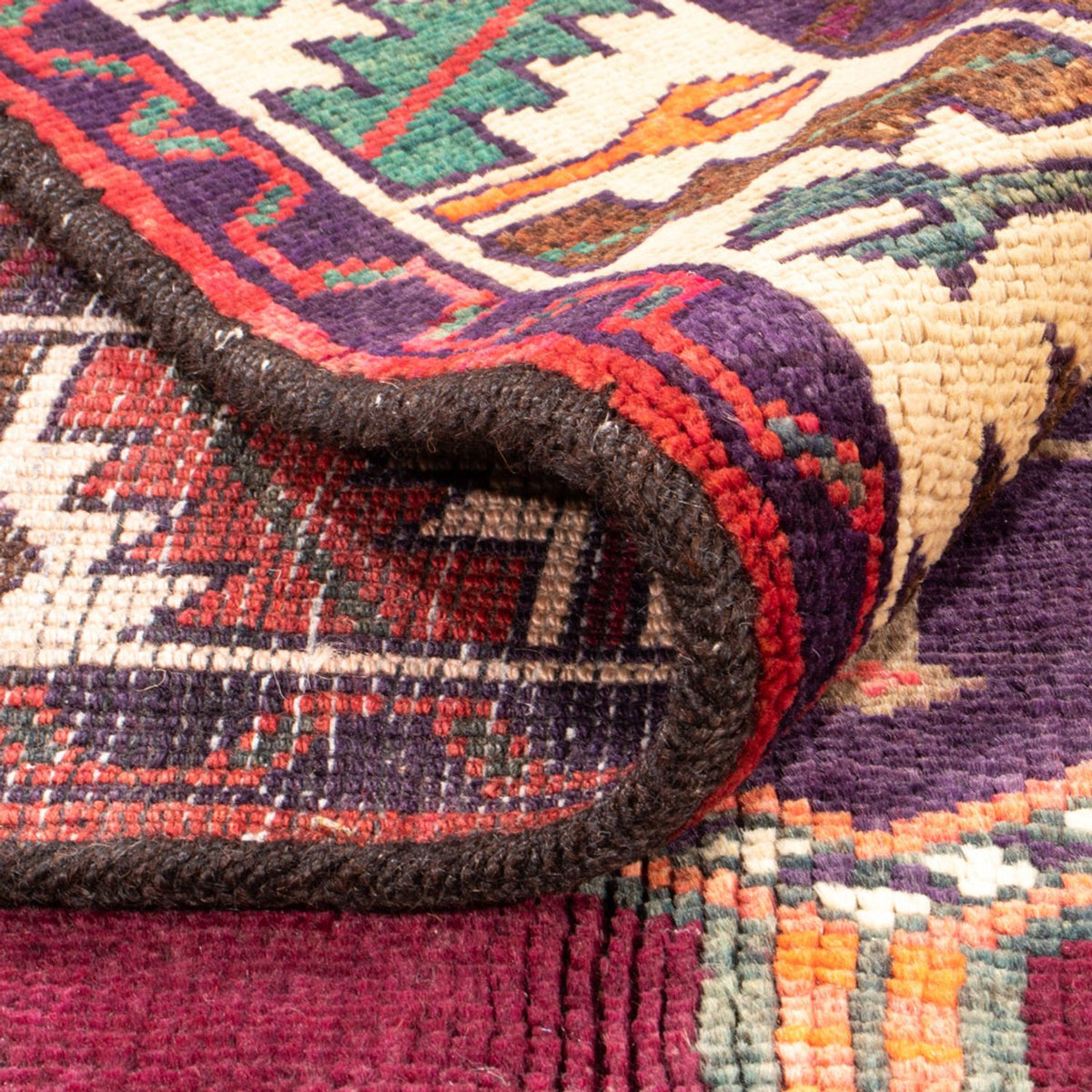 Perzisch Tapijt - Nomadisch - 245 x 156 cm - paars