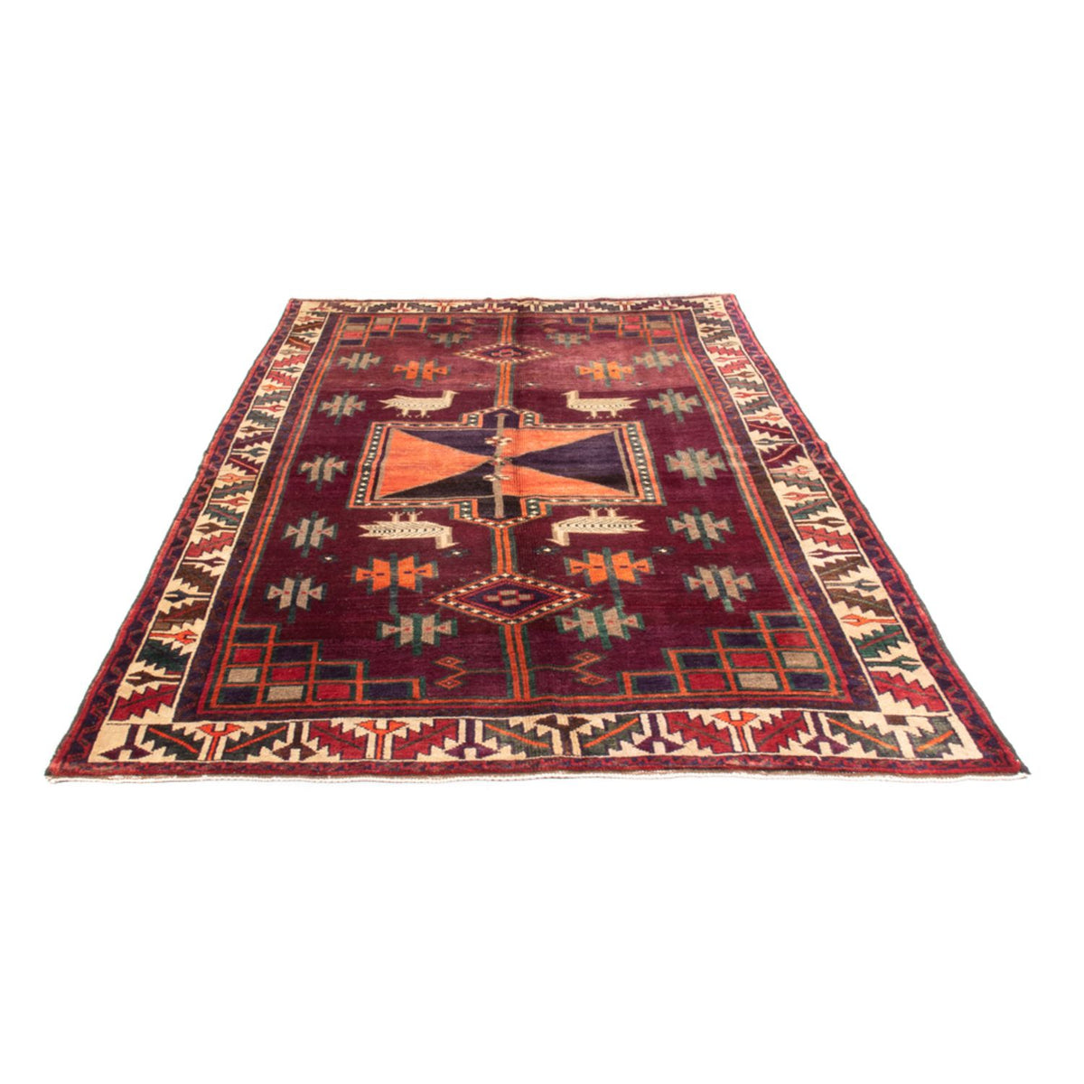 Perzisch Tapijt - Nomadisch - 245 x 156 cm - paars