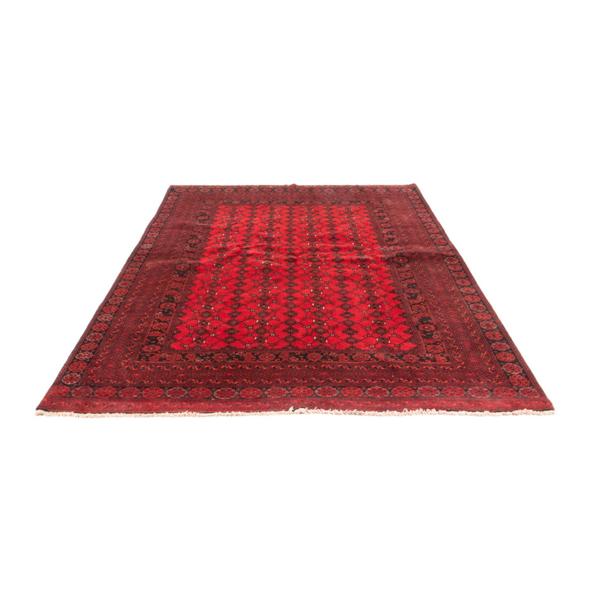 Turkaman tapijt - 257 x 178 cm - rood
